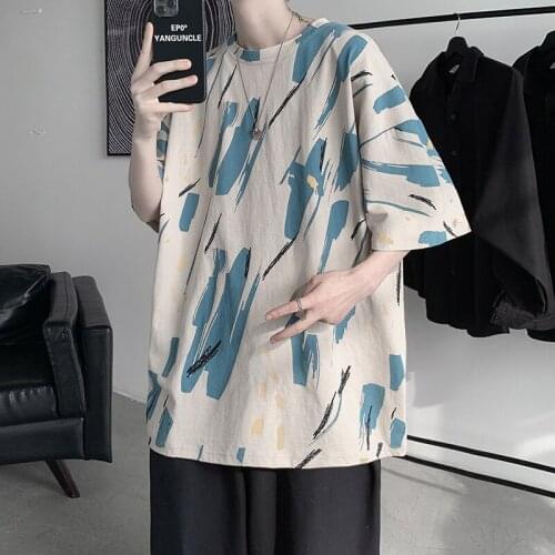 Viankani Short Sleeve T-shirts For Men