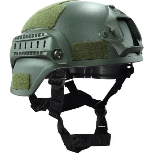 Military Mich 2000 Tactical Helmet Airsoft Gear Paintball Head Protector with Night Vision Camera Mount Helmet Accessories NVG