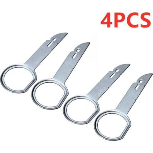 2PCS/4PCS Radio Removal Key Pin Tool Stereo Head Unit for Audio Tools For VW Keys Extraction Repair Tools Car Accessories