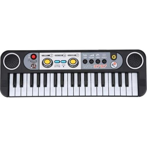 37 Keys Kid Organ Electric Piano Digital Music Electronic Keyboard Musical Instrument With Mini Microphone For Children Learni