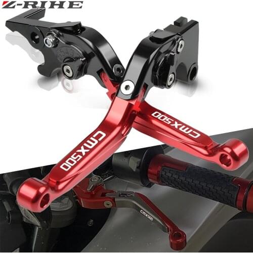 CNC Motorcycle Accessories Folding Extendable Brake Clutch Levers For HONDA REBEL/CMX 500/300 CMX 500 CMX 300 2017 2018 2019