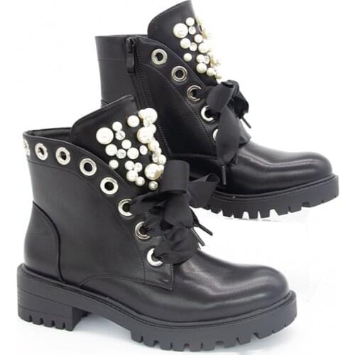 ALIJUTOU Women's Ankle Boots