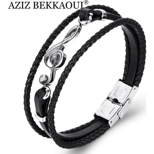 AZIZ BEKKAOUI Leather Bracelets