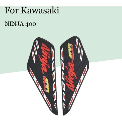 For Kawasaki NINJA 400 Motorcycle Oil Tank Sticker, Scratch Proof, Skid Proof, Waterproof, Oil Tank Sticker, Fish Bone Sticker