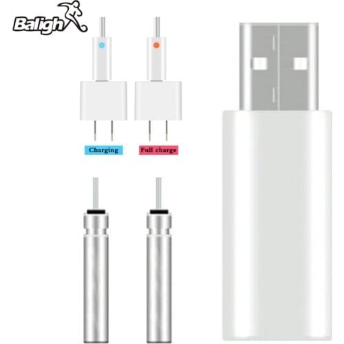 Balight Electronic Fishing Float LED Rechargeable CR425 Battery Set Match USB Charger Devices Fishing Float Accessories