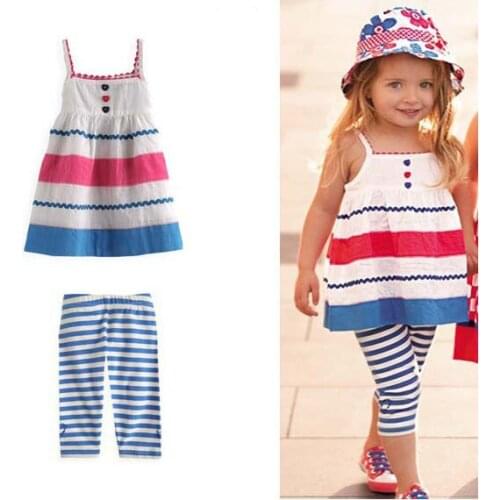 1st Birthday Dress Suit Infant Girl Clothes Bebe Bibicola Baby Girl Roupas New Born Chilidren Summer Clothes Bule Set 0-3 Year