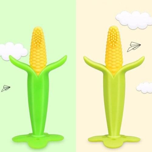 Corn Baby Teethers Training Teeth toothbrush Massager Baby maize pacifier Teething Pacifier Chew Infant Oral Tooth Brush