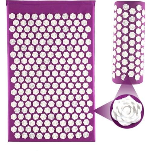Massager Cushion Massage Yoga Fitness Mat Acupressure Relieve Stress Back Body Pain Spike Mat Acupuncture Mat