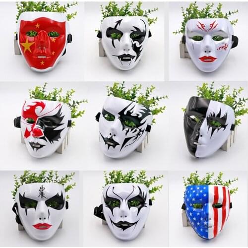 NEW Hip-hop Masquerade Grimace Makeup Cospaly Masks Halloween Christmas Carnival Performance Gift Props Unisex Adult Party Mask