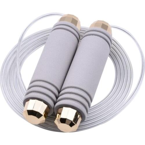 Bearing Skipping Rope Jump Rope Tangle-Free Steel Wire Heavy Weighted MMA Boxing Training Workout Equipment Home Lose Weight