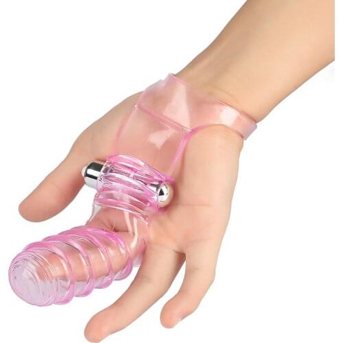 Finger Sleeve G-Spot Vibrators Sex Toys For Woman Clitoris Stimulator Vagina Massage Finger Cap Dildo Vibrator Adult Sex Product