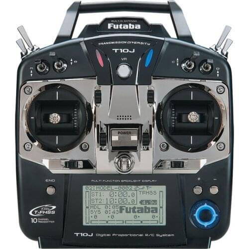 Original Futaba T10J 10J with R3008SB Receive 10 Channel 2.4GHz Radio System for RC Helicopter Multicopter