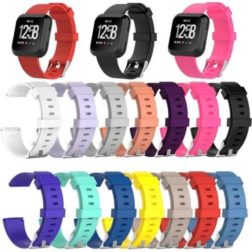 Replacement Silicone Band Strap Wristband Bracelet Belt For Fitbit Versa 2 Lite Versa2 Smart Watch band Small Large Size