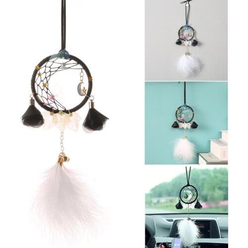 Modern Boho Decor Hand Woven Dream Catcher National Style Net Hanging Pendant Car Pendant Accessory wind chimes balcony