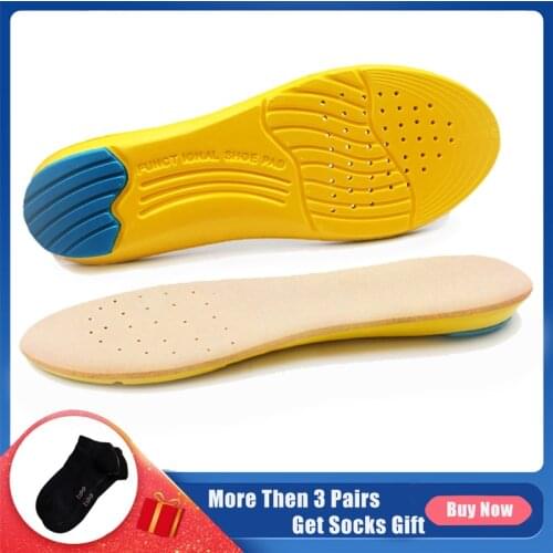 ZK50 Sport Damping Insoles High Arch Insoles Stretch Breathable Feet Soles Pad Orthotic Shoes Running Cushion Unisex Insoles