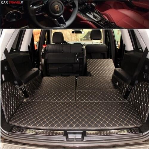 High quality! Special car trunk mats for Mercedes Benz GL X166 7 seats -2013 waterproof cargo liner boot carpets for GL 2015