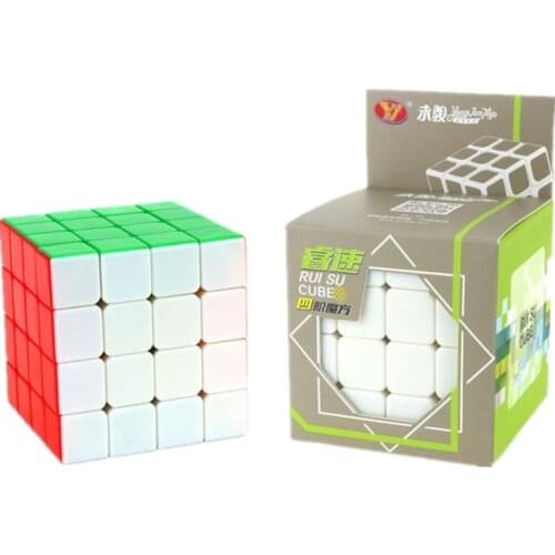 YongJun RuiSu 4x4x4 Magic Cube Professional Game Toy Speed Adult Children Game Puzzle Education Creative Gift