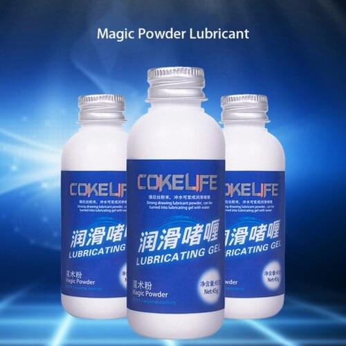 1pcs Magic Powder Personal Lubricant Gel Mixing Water for Vaginal Breast Oral Sex Lubrication Grease Gay Anal Lube Sex Product