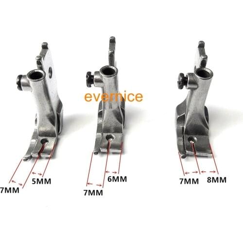 3 Sets Left Toe Zipper Walking Foot For Pfaff 145,146,195,335,540,545,1240,1245