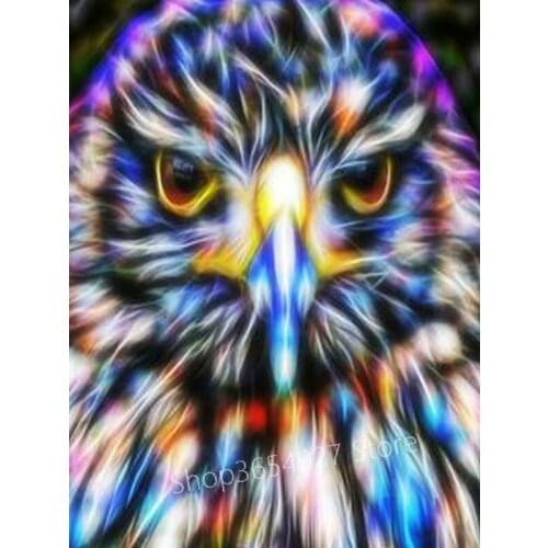 5D DIY Diamond Painting Abstract Eagle 3D Mosaic Diamond Cross Stitch Room Decoration Diamond Embroidery Gift