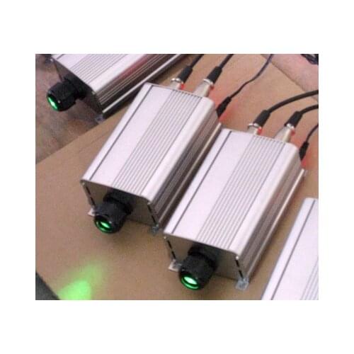 9W LED DMX RGB optical fiber engine,with remote;AC85-260V input;dmx512 signal input