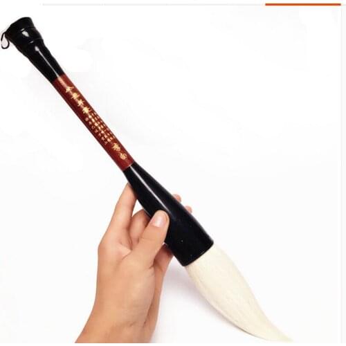 A2 Chinese writing Chinese ink painting brush big wolf sheep cents antithetical couplet hair pen large bucket bear Haodou pen