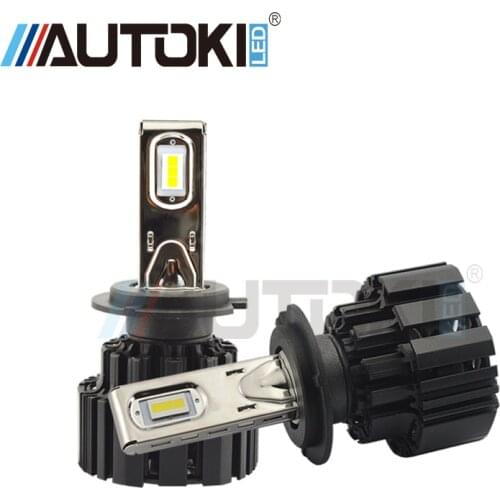 Free Shipping Autoki H4 H7 H11 9006 9005 P9 Auto Car Led Headlight 100W 13600LM High Low Beam Bulb All In One Automobile Lamps
