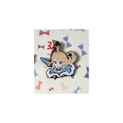 Granblue Fantasy Original Japanese anime figure rubber Silicone sweet smell mobile phone charms keychain strap D217