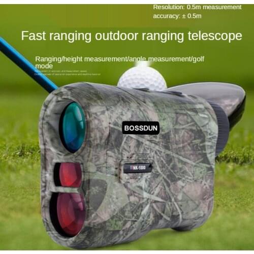 Monocular Rangefinder Telescope Hunting Golf Rangefinder 5-1000m High-definition Handheld Angle Measurement Outdoor Cn(origin)