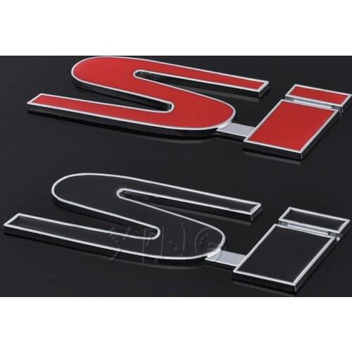 Car Body Sticker Emblem Auto Rear Trunk Badge Decal For Honda Civic Si Accord 2003 - 2007 Crv Hrv City Car Styling Accessories