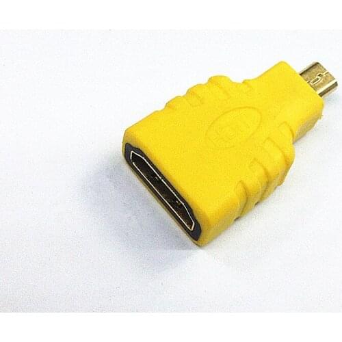 HDMI Type A Female to Micro HDMI D Male Gold Plated Adapter Converter Connector