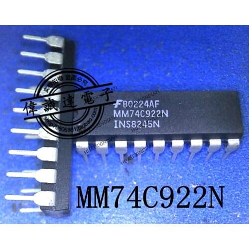 1Pieces new Original MM74C922N DIP-18 In stock real picture