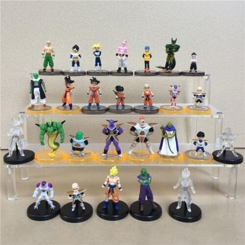 Bandai Genuine Gacha Toys DRAGON BALL Z Full Color R Kuririn Bulma Tien Shinhan Son Goku Trunks Action Figure Model Toys