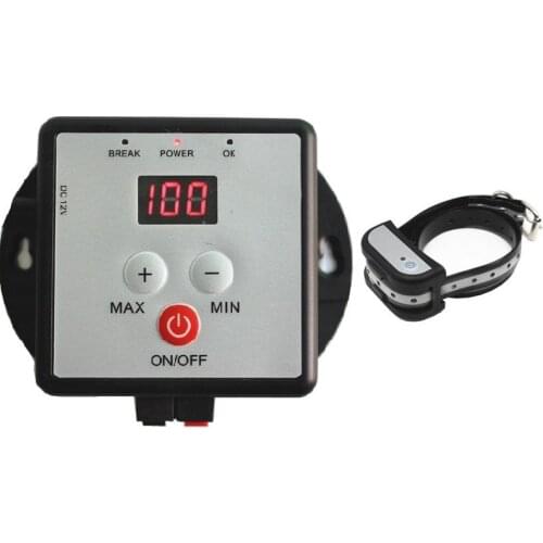 Pet Dog Electric Fence Rechargeable Waterproof Adjustable Training Collar Electronic In-Ground Fencing Containment System