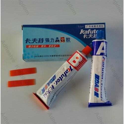 Authentic promotion 6pcs 80g kafuter high performance AB glue modified acrylic multi-purpose AB adhesive