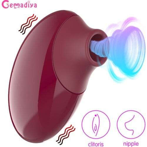 Sucking Vibrator For Women Sucker Clit Stimulation Nipple Massager Masturbator G Spot Vibrating Sex Toys For Adult Couple Female
