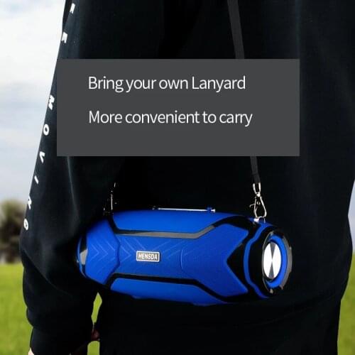 High Power 40W Bluetooth Speakers Portable Wireless Column Waterproof Stereo Subwoofer For Computer Boom box Music Center Radio