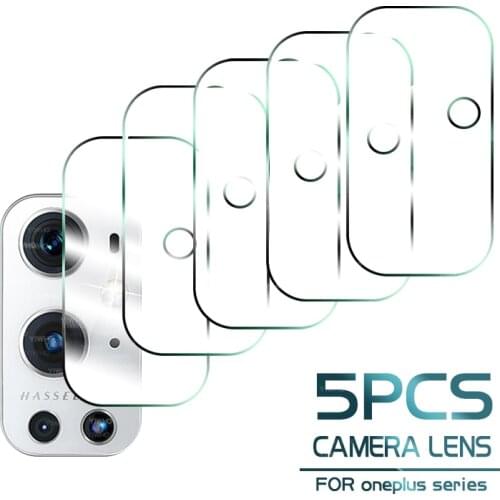 5PCS Lens Back Screen Protector Film for Oneplus 9 8 Pro Tempered Glass One Plus 1+ 8T Protective Glass One Plus Nord N10 N100