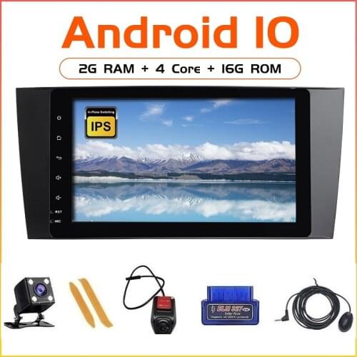 ZLTOOPAI Auto Radio Android 10 For Mercedes Benz W203 W209 W219 A-Class A160 C-Class C180 C200 CLK200 Multimedia Player GPS DVD