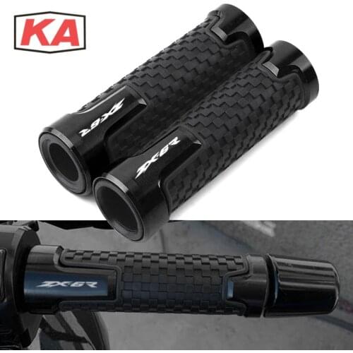 For Kawasaki ZX6R ZX-6R 2000-2014 2002 2003 2004 2005 2006 2007 2008 22mm Motorcycle Handlebar Grip Handle Bars Hand Bar Grip