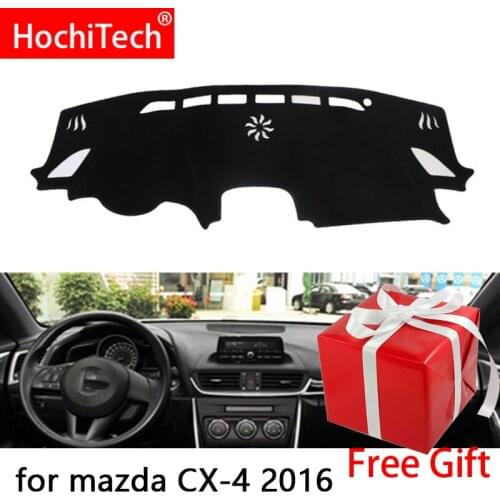 For mazda cx-4 cx4 2016 Right and Left Hand Drive Car Dashboard Covers Mat Shade Cushion Pad Carpets Accessories