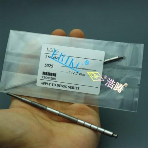 ERIKC Slivery Injector Valve Rod 5525 and Common Rail Injector Valve Stem Length=117.7mm for Nozzle G3s33