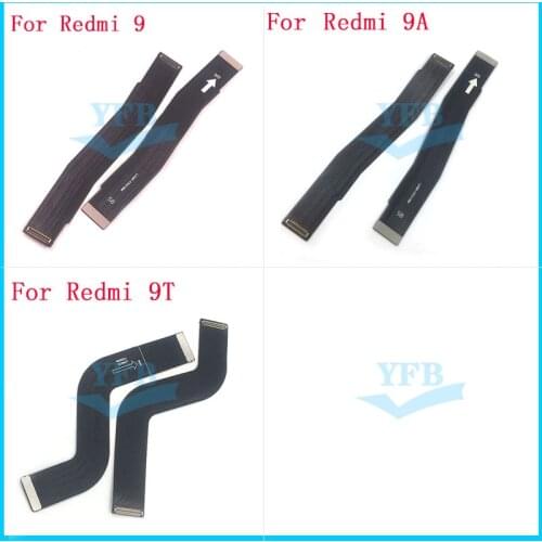 For Xiaomi Redmi 9 9A 9C 9T Note 8 9 Pro 9S Mi Note 10 MainBoard Connect Ribbon LCD Display USB Connector Main board Flex Cable