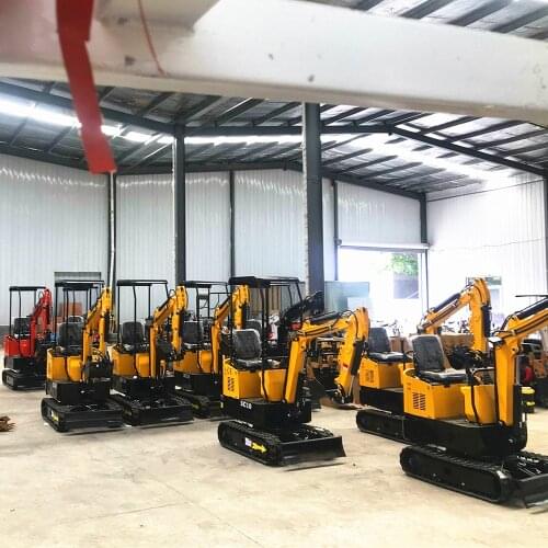 Micro/Mini Excavator 1ton/1000KG Hydraulic Crawler CE EPA Chinese with 380mm Digging Bucket