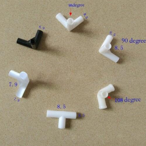 Small size connector wardrobe fittings DIY Party supplies , game room /pet house support, Children tent joints 20pcs/lot