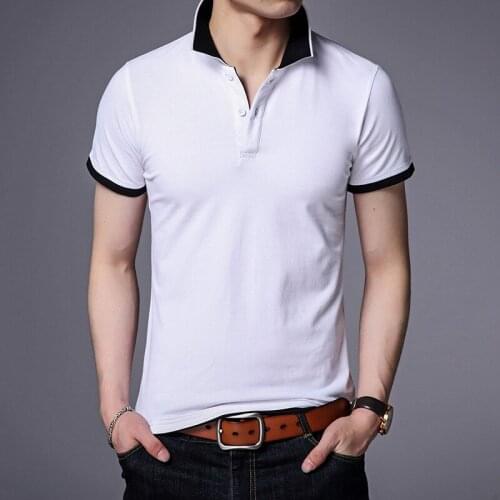 MRMT 2021 Brand New Summer Mens T-shirt Short Sleeved Lapel Casual T-shirt for Male Half Sleeve Tops Tshirt