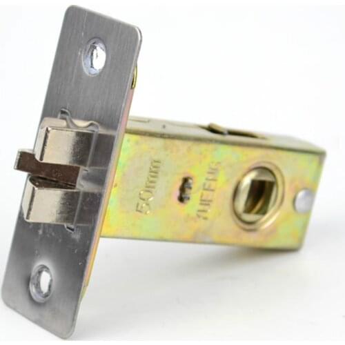 Room lock Single tongue lock,Handle lock body,Hole pitch50mm ,Door lock repair parts, doorhome Hardware