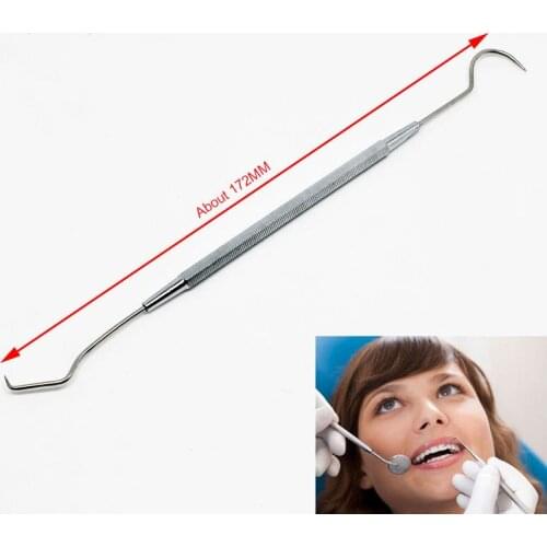 1 PCS Stainless Steel Dental Tool Dentist Teeth Clean Hygiene Explorer Probe Pick