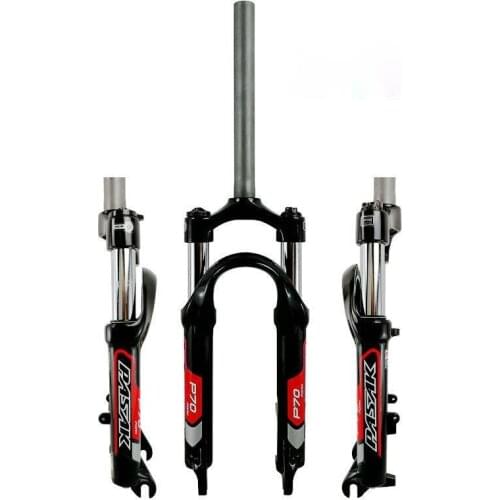 Mountain bike shock absorber fork/hard and soft adjustable lock 20 "folding bike/small wheel diameter disc brake