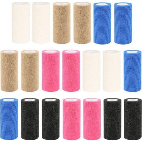 10cm*5m Ankle Tubular Bandage Band Sport Tape Waterproof Outdoor Self-Adhesive Tape Camouflage Stealth Tapes Wraps